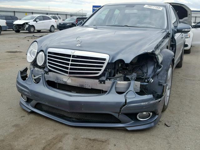 WDBUF56X79B435261 - 2009 MERCEDES-BENZ E 350 GRAY photo 9