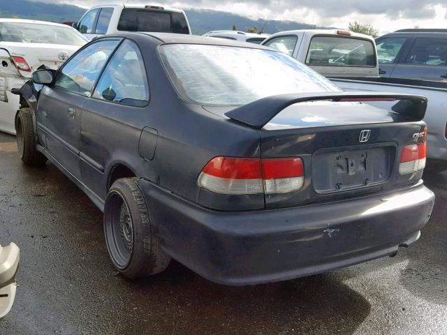 1HGEJ6225YL057939 - 2000 HONDA CIVIC DX BLACK photo 4