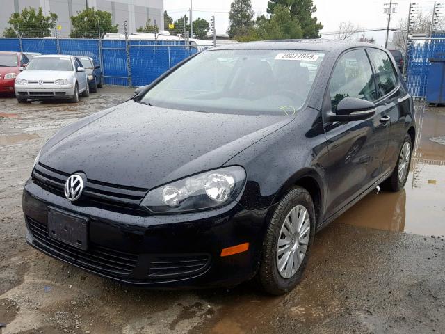 WVWAB7AJ7BW074076 - 2011 VOLKSWAGEN GOLF 黑色 照片 2