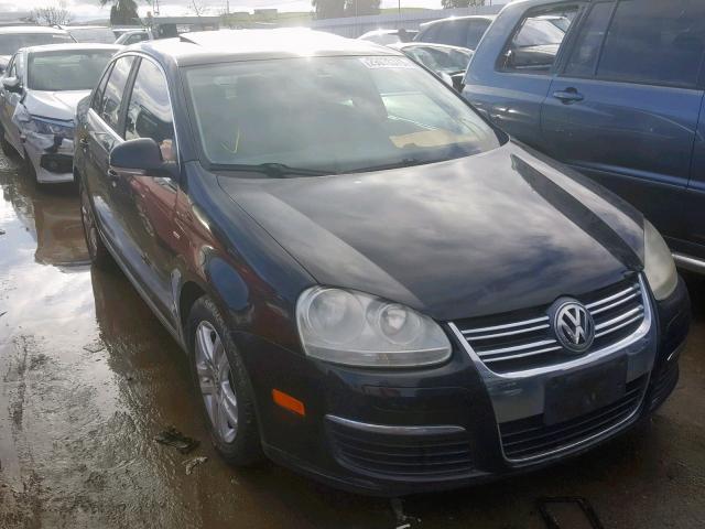 3VWEG71K77M137466 - 2007 VOLKSWAGEN JETTA WOLF BLACK photo 1