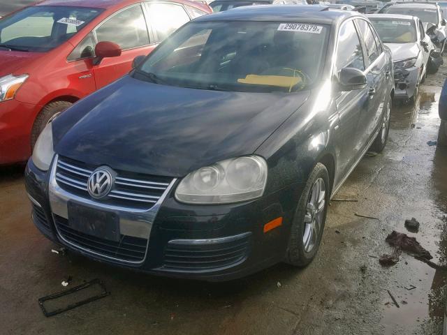 3VWEG71K77M137466 - 2007 VOLKSWAGEN JETTA WOLF BLACK photo 2