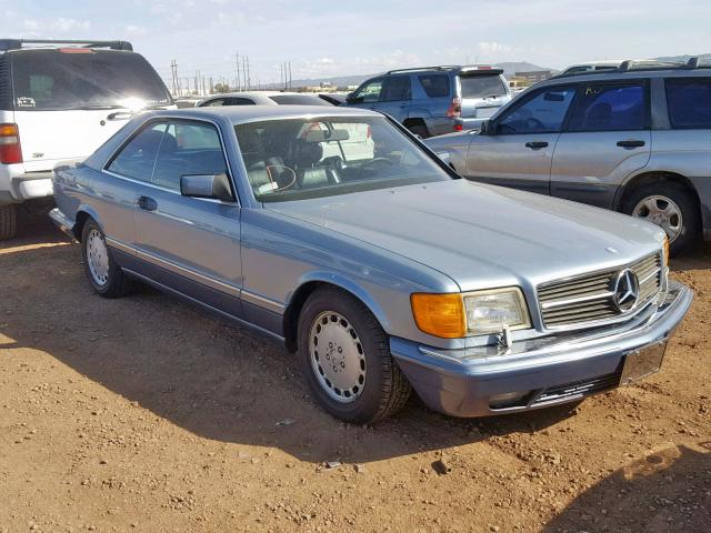 WDBCA45E5KA479758 - 1989 MERCEDES-BENZ 560 SEC BLUE photo 1