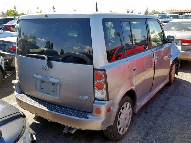 JTLKT324964043372 - 2006 TOYOTA SCION XB 灰色 照片 4