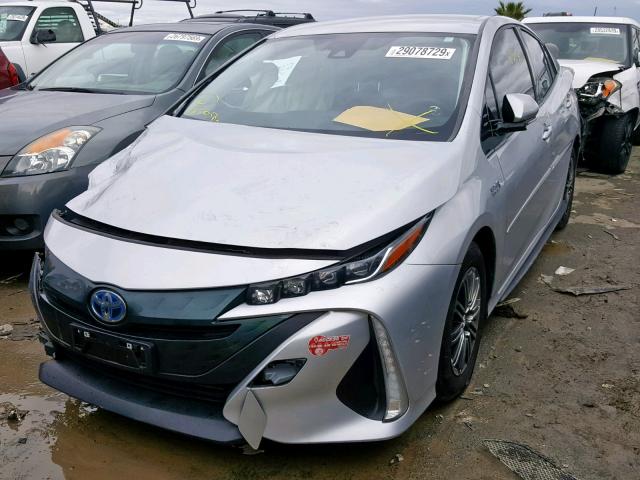 JTDKARFP3H3023085 - 2017 TOYOTA PRIUS PRIM 银色 照片 2