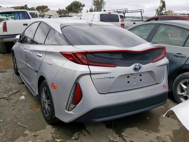JTDKARFP3H3023085 - 2017 TOYOTA PRIUS PRIM 银色 照片 3