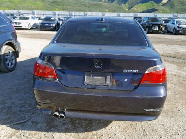 WBANA53534B174787 - 2004 BMW 525 I BLUE photo 9