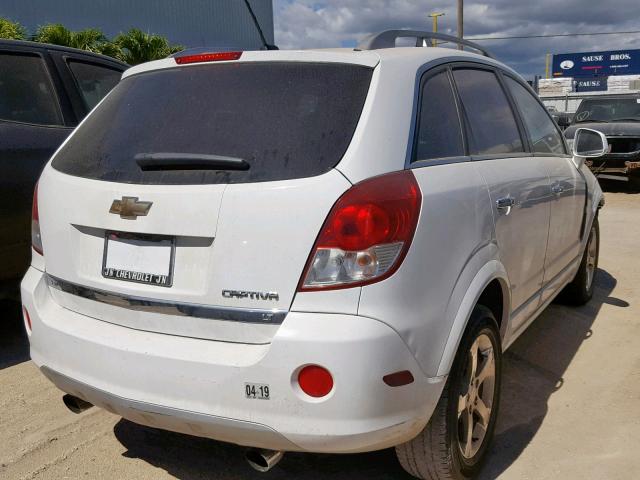 3GNAL3E51CS541452 - 2012 CHEVROLET CAPTIVA SP WHITE photo 4