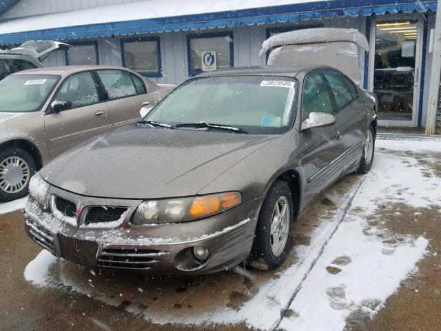 1G2HX54K2Y4168075 - 2000 PONTIAC BONNEVILLE TAN photo 2