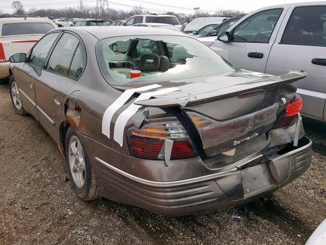 1G2HX54K2Y4168075 - 2000 PONTIAC BONNEVILLE TAN photo 3