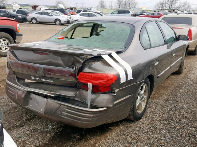 1G2HX54K2Y4168075 - 2000 PONTIAC BONNEVILLE TAN photo 4