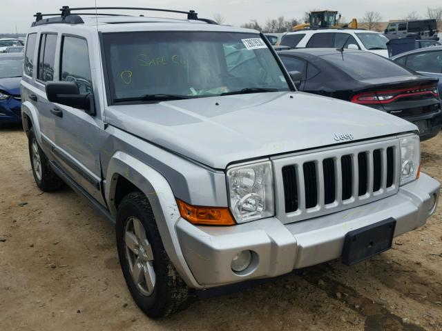 1J8HG48NX6C363461 - 2006 JEEP COMMANDER SILVER photo 1