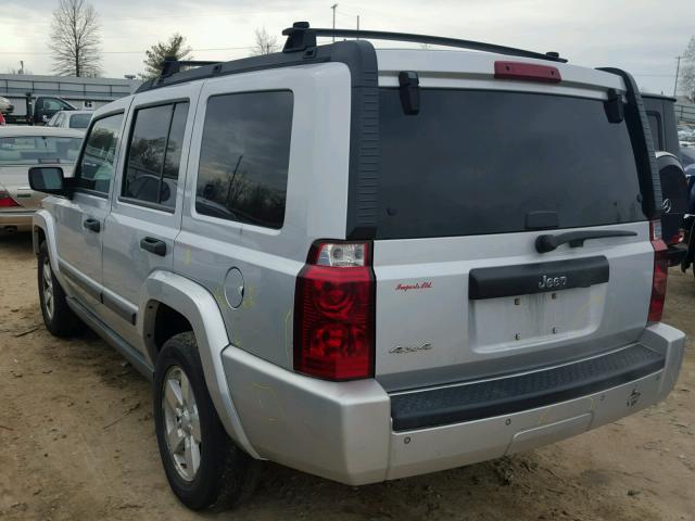 1J8HG48NX6C363461 - 2006 JEEP COMMANDER SILVER photo 3
