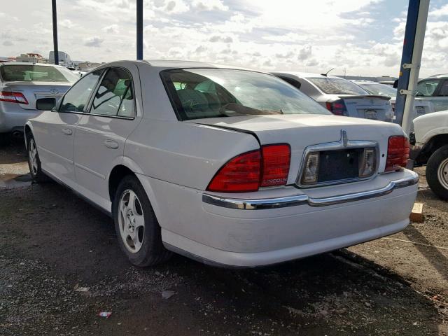 1LNHM87AXYY882517 - 2000 LINCOLN LS WHITE photo 3