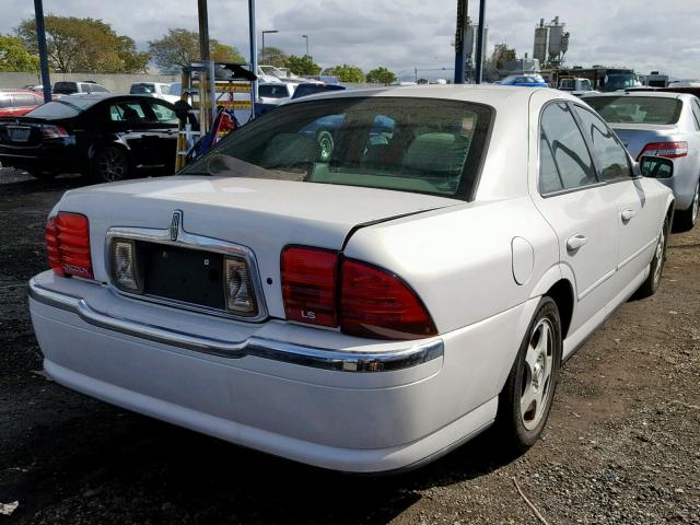 1LNHM87AXYY882517 - 2000 LINCOLN LS WHITE photo 4