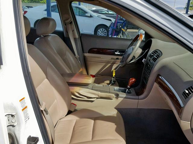1LNHM87AXYY882517 - 2000 LINCOLN LS WHITE photo 5