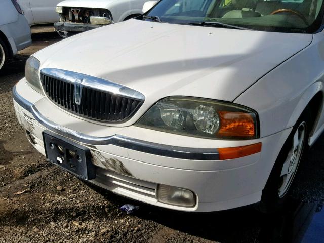 1LNHM87AXYY882517 - 2000 LINCOLN LS WHITE photo 9
