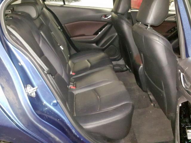 3MZBN1L75HM152774 - 2017 MAZDA 3 TOURING BLUE photo 6