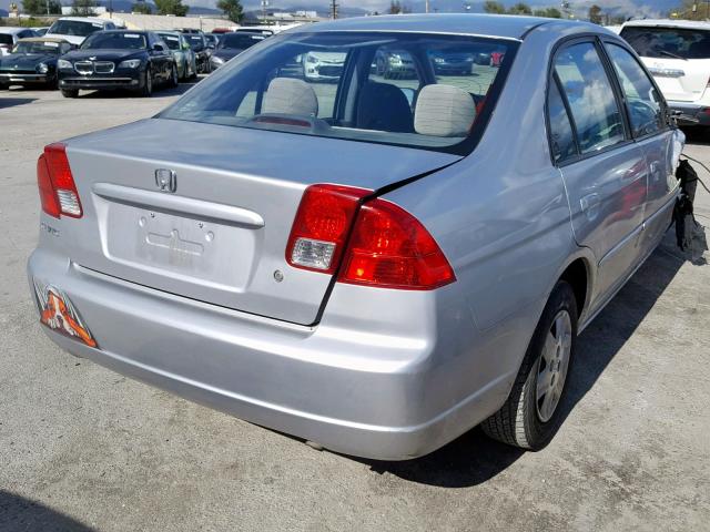 2HGES16485H620700 - 2005 HONDA CIVIC DX SILVER photo 3