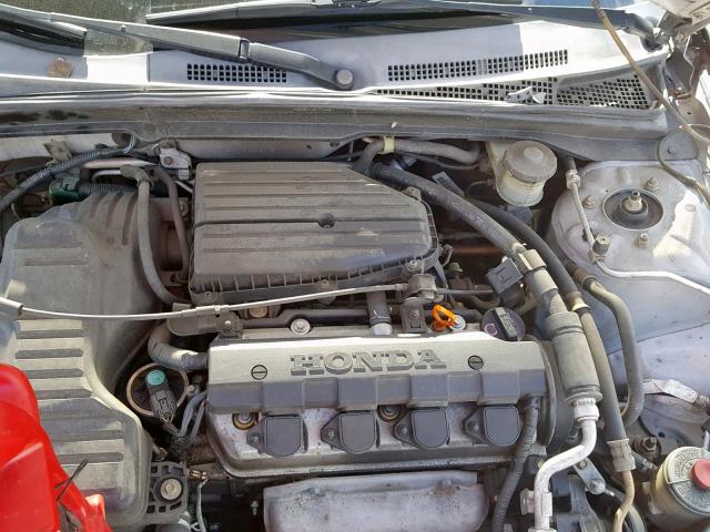 2HGES16485H620700 - 2005 HONDA CIVIC DX SILVER photo 7