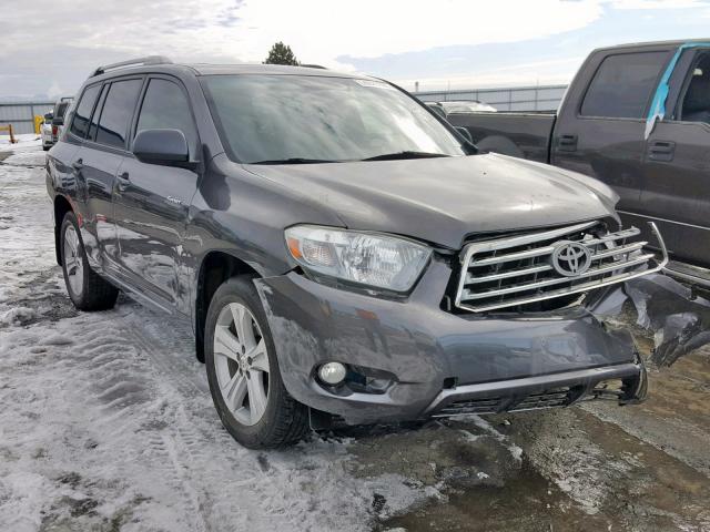 JTEES43A882042858 - 2008 TOYOTA HIGHLANDER GRAY photo 1