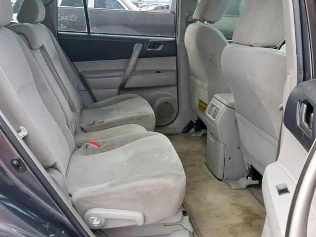 JTEES43A882042858 - 2008 TOYOTA HIGHLANDER GRAY photo 6