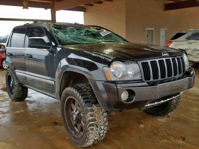 1J4HS58N06C187106 - 2006 JEEP GRAND CHER BLACK photo 1