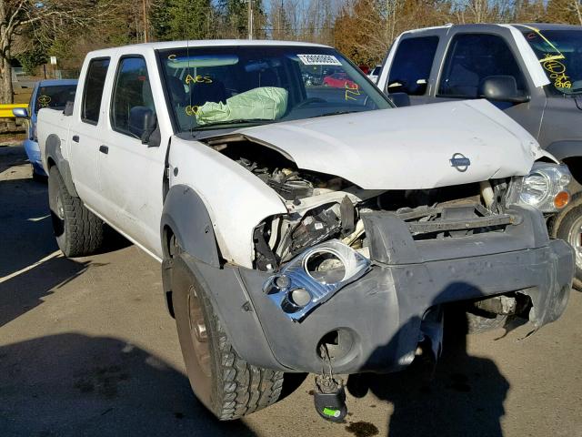 1N6ED27Y71C362390 - 2001 NISSAN FRONTIER C WHITE photo 1