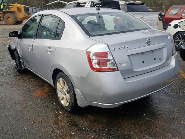 3N1AB61E59L641739 - 2009 NISSAN SENTRA 2.0 SILVER photo 3