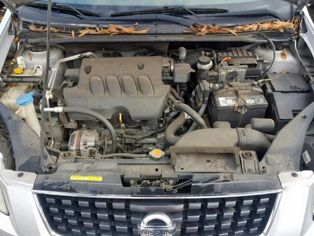 3N1AB61E59L641739 - 2009 NISSAN SENTRA 2.0 SILVER photo 7