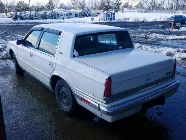 1C3XC66R6MD293839 - 1991 CHRYSLER NEW YORKER WHITE photo 3