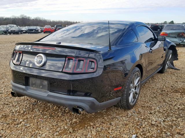 1ZVBP8CF1B5104115 - 2011 FORD MUSTANG GT BLACK photo 4