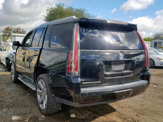 1GYS4BKJ5FR234647 - 2015 CADILLAC ESCALADE L BLACK photo 3