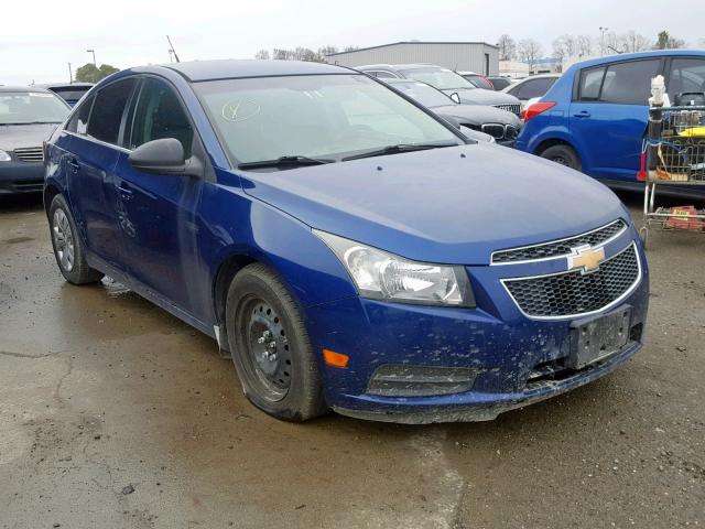 1G1PD5SH5C7266721 - 2012 CHEVROLET CRUZE LS BLUE photo 1