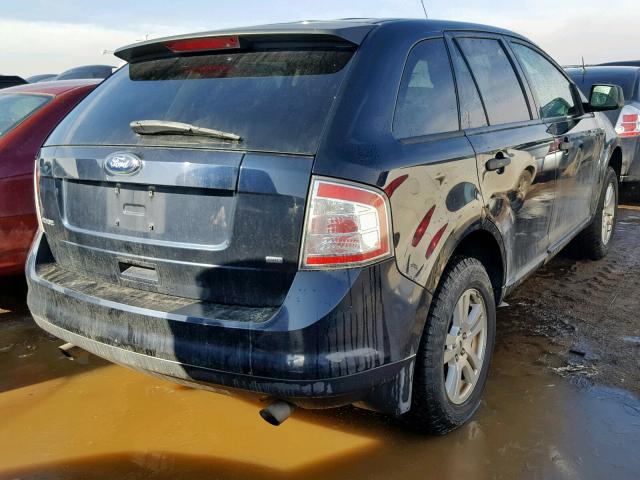 2FMDK46C48BA04918 - 2008 FORD EDGE SE BLUE photo 4