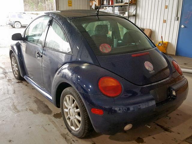 3VWCR31C45M402733 - 2005 VOLKSWAGEN NEW BEETLE Mavi foto 3
