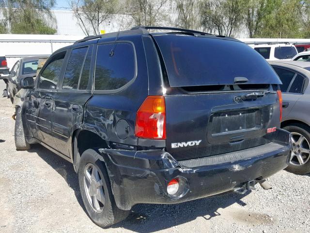 1GKDS13S522412814 - 2002 GMC ENVOY BLACK photo 3