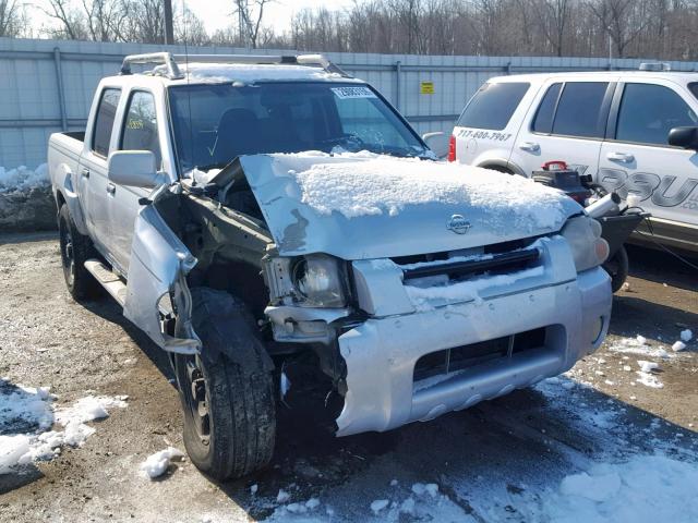 1N6ED27Y41C347846 - 2001 NISSAN FRONTIER C SILVER photo 1