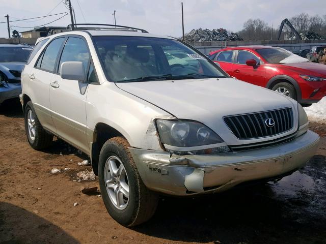 JT6HF10U4X0090751 - 1999 LEXUS RX 300 CREAM photo 1