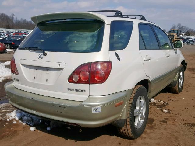 JT6HF10U4X0090751 - 1999 LEXUS RX 300 CREAM photo 4