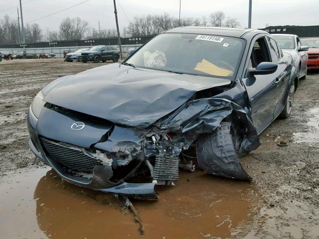 JM1FE173650153331 - 2005 MAZDA RX8 GRAY photo 2