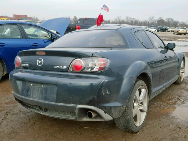 JM1FE173650153331 - 2005 MAZDA RX8 GRAY photo 4