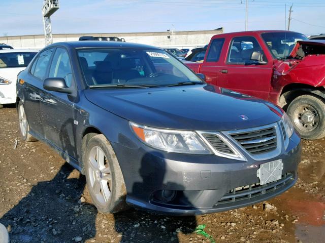 YS3FA4BY4B1306917 - 2011 SAAB 9-3 2.0T GRAY photo 1