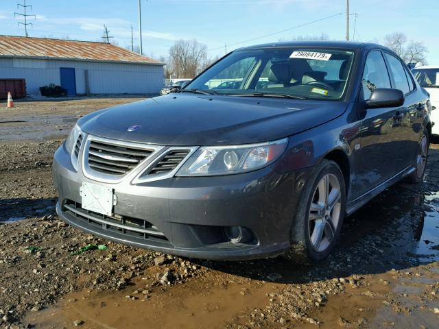 YS3FA4BY4B1306917 - 2011 SAAB 9-3 2.0T GRAY photo 2