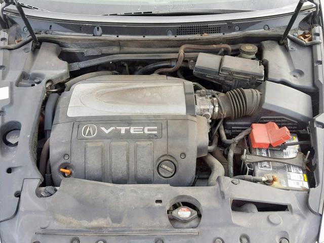 JH4KB16565C010225 - 2005 ACURA RL GRAY photo 7