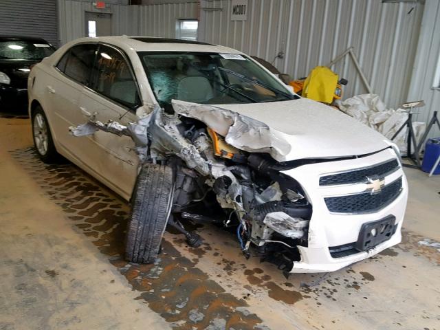 1G11F5SR3DF169081 - 2013 CHEVROLET MALIBU 2LT WHITE photo 1