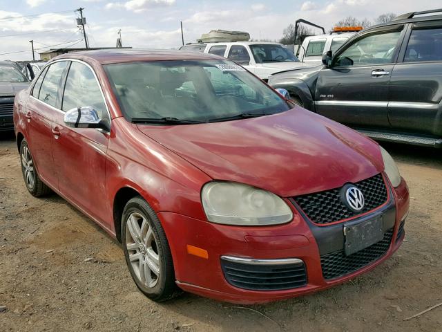 3VWSF81K06M658359 - 2006 VOLKSWAGEN JETTA 2.5 RED photo 1