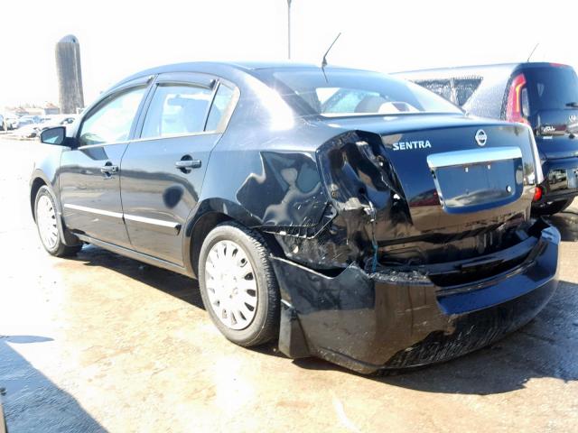 3N1AB6AP8AL676233 - 2010 NISSAN SENTRA 2.0 BLACK photo 3