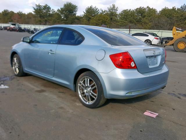 JTKDE177860082444 - 2006 TOYOTA SCION TC ლურჯი ფოტო 1