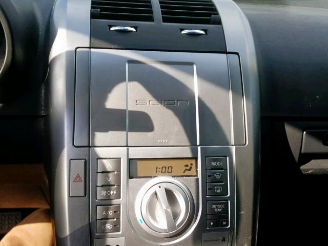 JTKDE177860082444 - 2006 TOYOTA SCION TC ლურჯი ფოტო 9