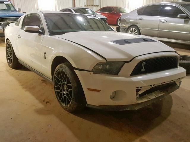 1ZVBP8JS8C5251131 - 2012 FORD MUSTANG SH WHITE photo 1